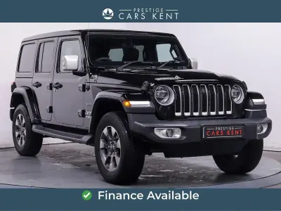 Used Jeep Wrangler Overland 2020 Black SUV