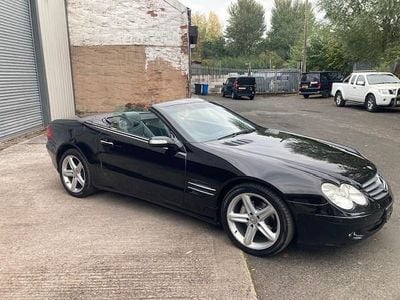 Black Used 2004 Mercedes SL350 Cabriolet | £8,995 (A bit pricey)