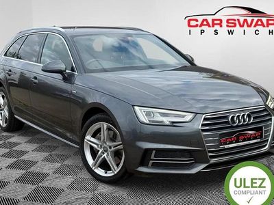 Begagnad Audi A4 S-Line 190 HK (139 kW) 2017 Grå Kombi