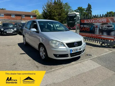Used VW Polo Match 80 HP (58 kW) 2008 Silver Hatchback