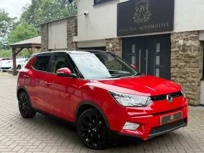 Used SsangYong Tivoli 128 HP (94 kW) 2017 Red SUV