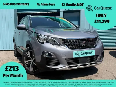 Used Peugeot 3008 Allure 130 HP (95 kW) 2020 Grey SUV