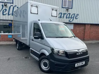Used MAN TGE 102 HP (75 kW) 2021 Silver Van