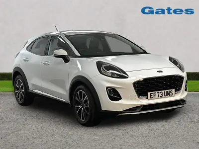 Second-hand Ford Puma Titanium 125 CP (91 kW) 2023 Alb SUV