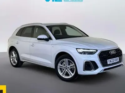 Used Audi Q5 S-Line 265 HP (194 kW) 2023 White SUV