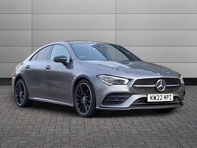 Used Mercedes CLA220 AMG Line Premium Plus 190 HP (139 kW) 2022 Mountain grey Sedan