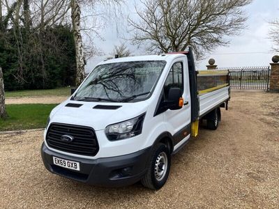 used Ford Transit 350 2.0 TDCi 170ps lwb drop side with tail lift NO VAT 76k