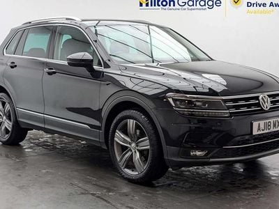 Używany VW Tiguan SEL 150 KM (110 kW) 2018 Czarny SUV