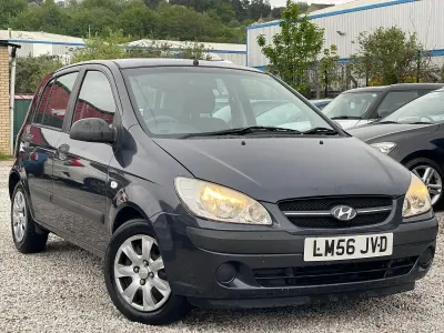 Used Hyundai Getz 97 HP (71 kW) 2007 Grey Hatchback
