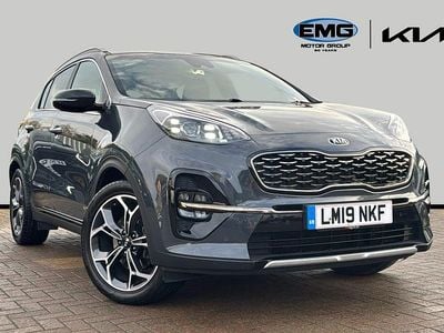 Grey Used 2019 Kia Sportage GT-Line SUV | £16,695 (Fair price)