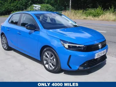 Used Vauxhall Corsa Design Edition 100 HP (73 kW) 2025 Blue Hatchback
