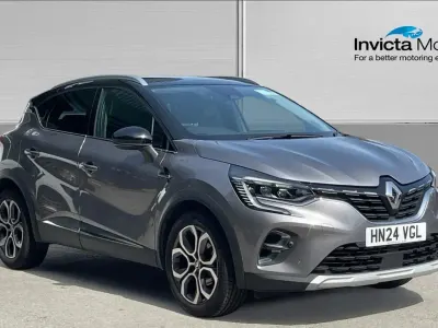 Used Renault Captur Techno 91 HP (66 kW) 2024 Grey/black SUV