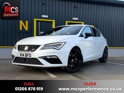 Used Seat Leon CUPRA 300 HP (220 kW) 2017 White Hatchback