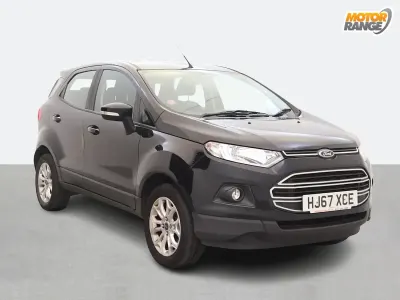 Used Ford Ecosport Zetec 2017 Black SUV