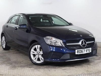 Used Mercedes A180 109 HP (80 kW) 2017 Blue Hatchback