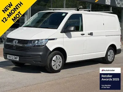 Used VW T6.1 Startline 90 HP (66 kW) 2022 White Van