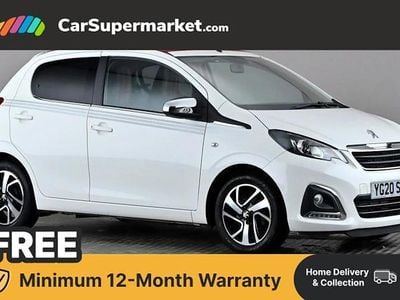 White Used 2020 Peugeot 108 Collection Hatchback | £8,697 (Fair price)