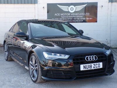 Begagnad Audi A6 Black Edition 190 HK (139 kW) 2018 Svart Sedan