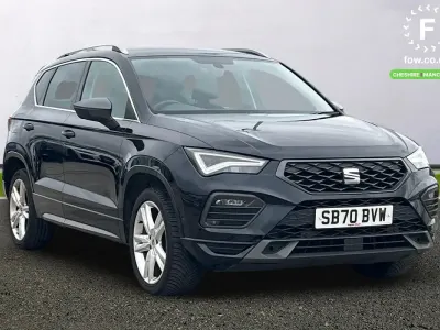 Begagnad Seat Ateca FR 150 HK (110 kW) 2021 Svart SUV