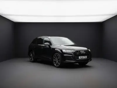 Usado Audi Q7 Black Edition 340 CV (250 kW) 2020 Negro SUV