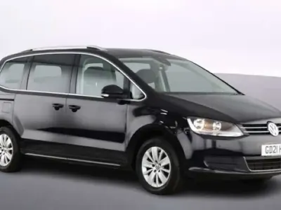 Used VW Sharan SE 150 HP (110 kW) 2021 Black MPV