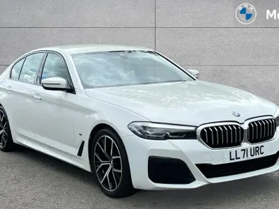 Used BMW 520 M Sport 190 HP (139 kW) 2021 Alpine white