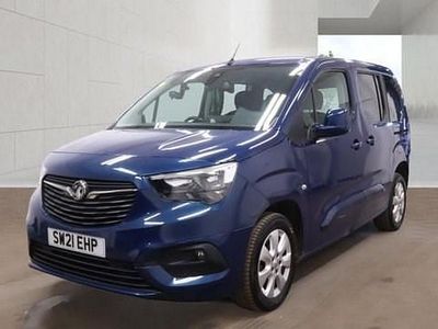 Used Vauxhall Combo S 130 HP (95 kW) 2021 Blue MPV