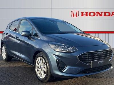 Blue Used 2022 Ford Fiesta Titanium Hatchback | £13,916 (Fair price)