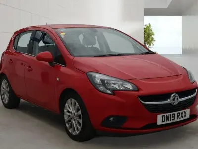 Used Vauxhall Corsa 90 HP (66 kW) 2019 Red Hatchback