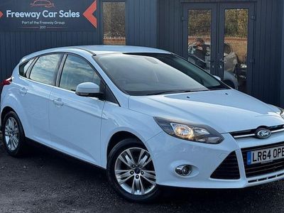 White Used 2014 Ford Focus Titanium Hatchback | £4,450 (Fair price)