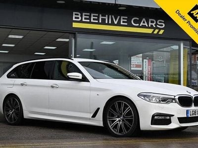 Used BMW 530 M Sport 265 HP (194 kW) 2018 White Estate