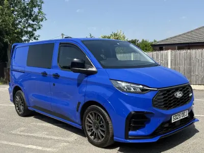 Used Ford Transit Custom 170 HP (125 kW) 2025 Blue Van