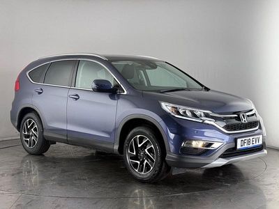 Blue Used 2018 Honda CR-V SE Plus SUV | £16,550 (Fair price)