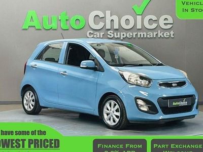 Second-hand Kia Picanto 85 CP (62 kW) 2013 Albastru Hatchback