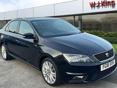 Used Seat Toledo XCELLENCE 110 HP (80 kW) 2018 Black Hatchback