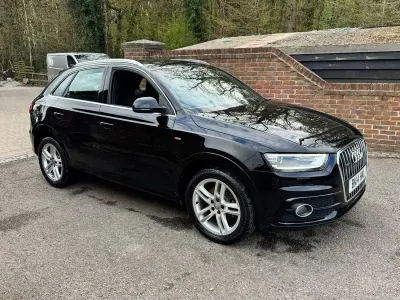 Used Audi Q3 S-Line 177 HP (130 kW) 2014 Black SUV
