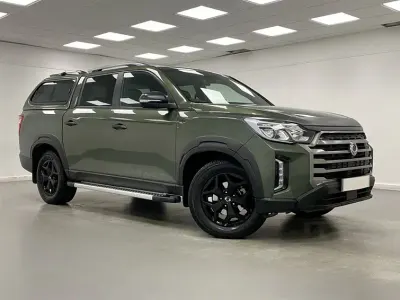 Used KGM Musso 202 HP (148 kW) 2025 Green Pickup