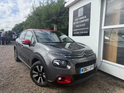 Used Citroën C3 Flair 110 HP (80 kW) 2018 Grey Hatchback