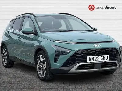 Usado Hyundai Bayon Premium 100 HP (73 kW) 2022 Verde SUV