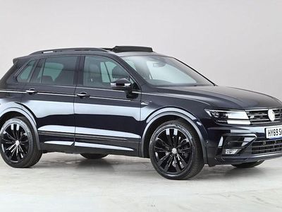 Second-hand VW Tiguan R-line 190 CP (139 kW) 2019 Negru SUV