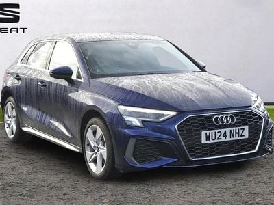 Blue Used 2024 Audi A3 e-tron S-Line Hatchback | £25,290 (Fair price)