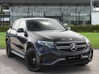Used Mercedes EQC400 AMG Line Premium Plus 300 kW (408 HP) 2022 Black SUV