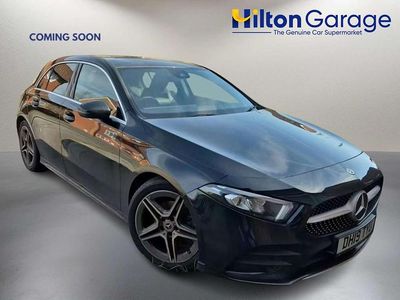 Used Mercedes A200 AMG line 2019 Black Hatchback