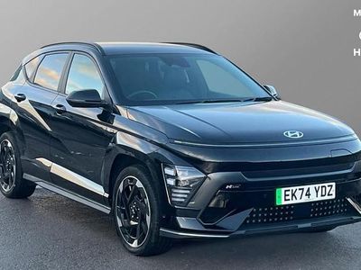 Black Used 2024 Hyundai Kona N Line SUV | £25,519 (Expensive)