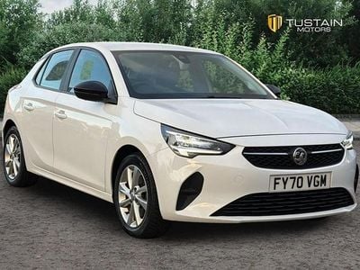 Used Vauxhall Corsa S 100 HP (73 kW) 2020 White Hatchback