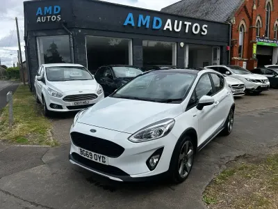 Used Ford Fiesta Active 100 HP (73 kW) 2019 White Hatchback