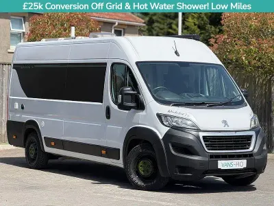 Used Peugeot Boxer 140 HP (102 kW) 2021 White Van