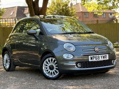 Used Fiat 500 Lounge 69 HP (50 kW) 2018 Grey Hatchback
