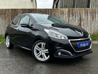 Used Peugeot 208 GT-line 2016 Black Hatchback