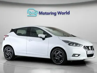 Used Nissan Micra Acenta 92 HP (67 kW) 2021 White Hatchback